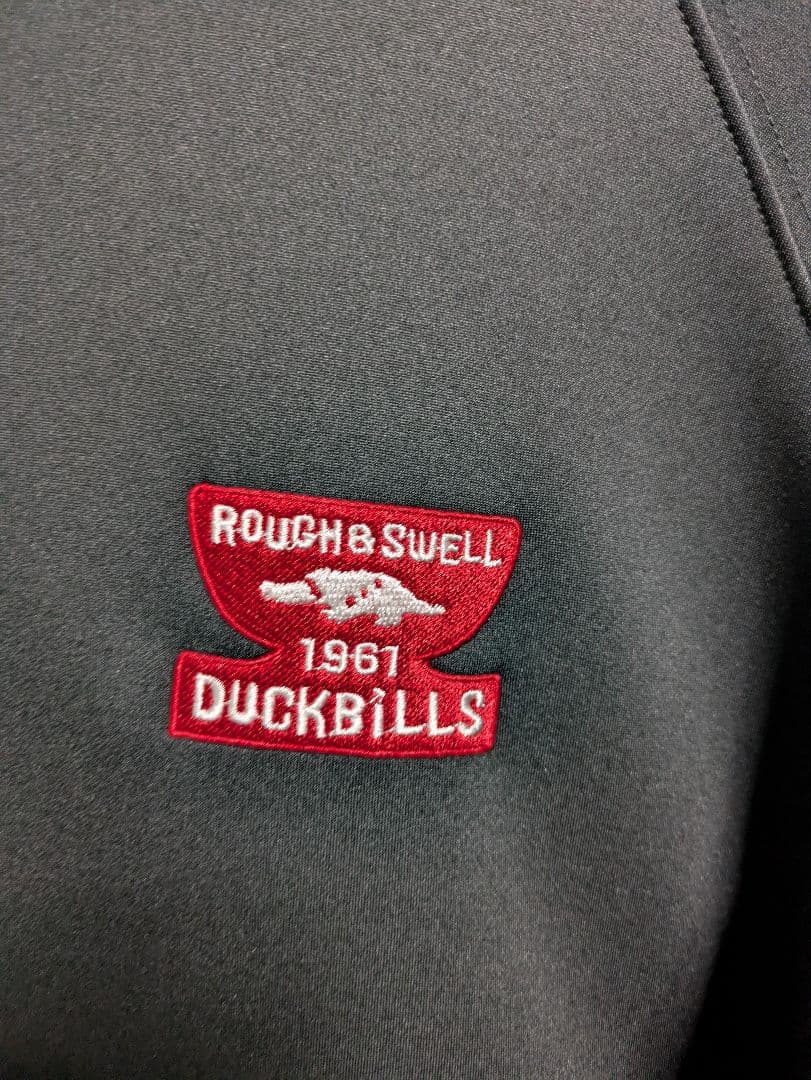 ROUGH＆SWEL GOLF　BLACKＬ　裏起毛　トレーナー　美品