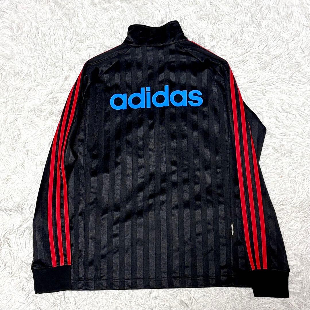 【極美品】アディダス　ジャージ　セットアップ　ブラック　S 黒