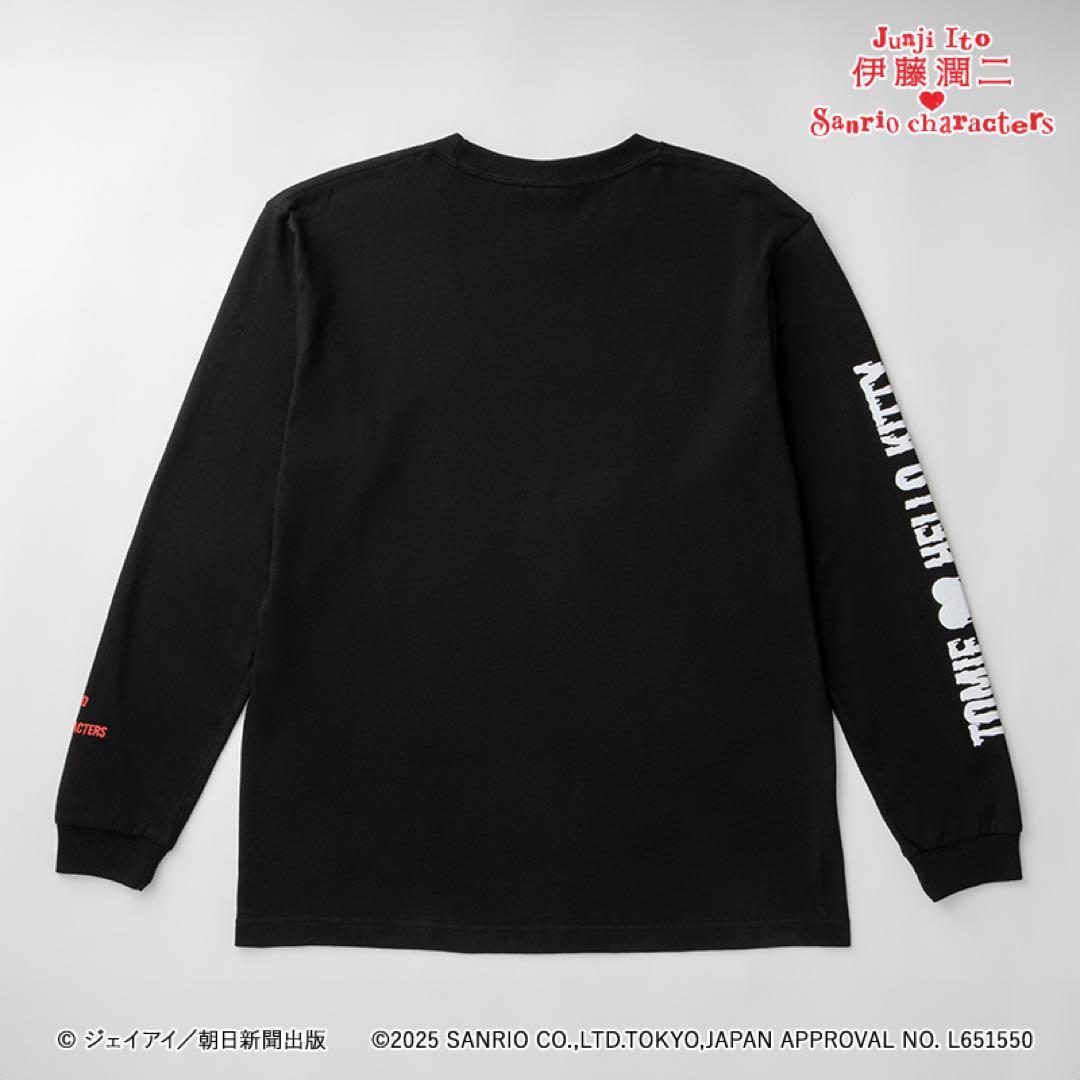 サンリオ　伊藤潤二　ギャル富江　キティ　ロングTシャツ　XL 未使用タグ付き