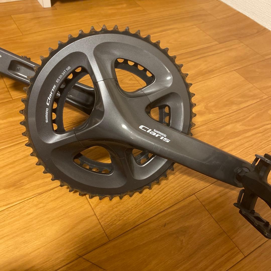 Shimano Claris クランク変速機セット