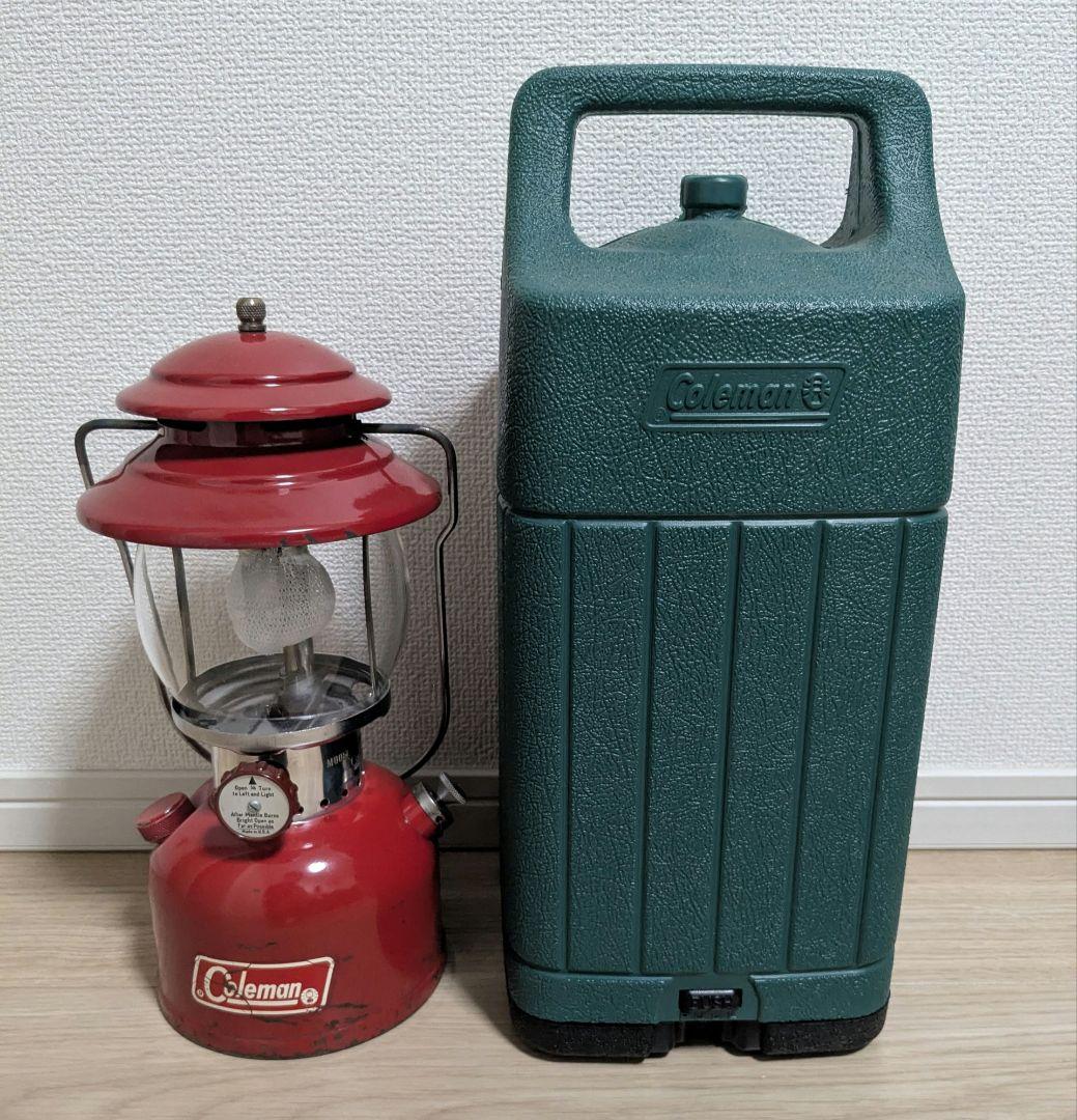 Coleman コールマン 200A 1971年11月製 ランタン ケース付