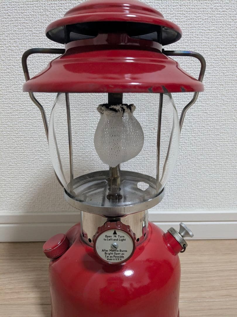 Coleman コールマン 200A 1971年11月製 ランタン ケース付