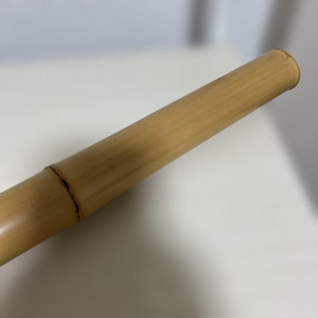 希少 尺八 琴古流 2尺2寸 5孔 銘あり 1印 根竹 和楽器 竹