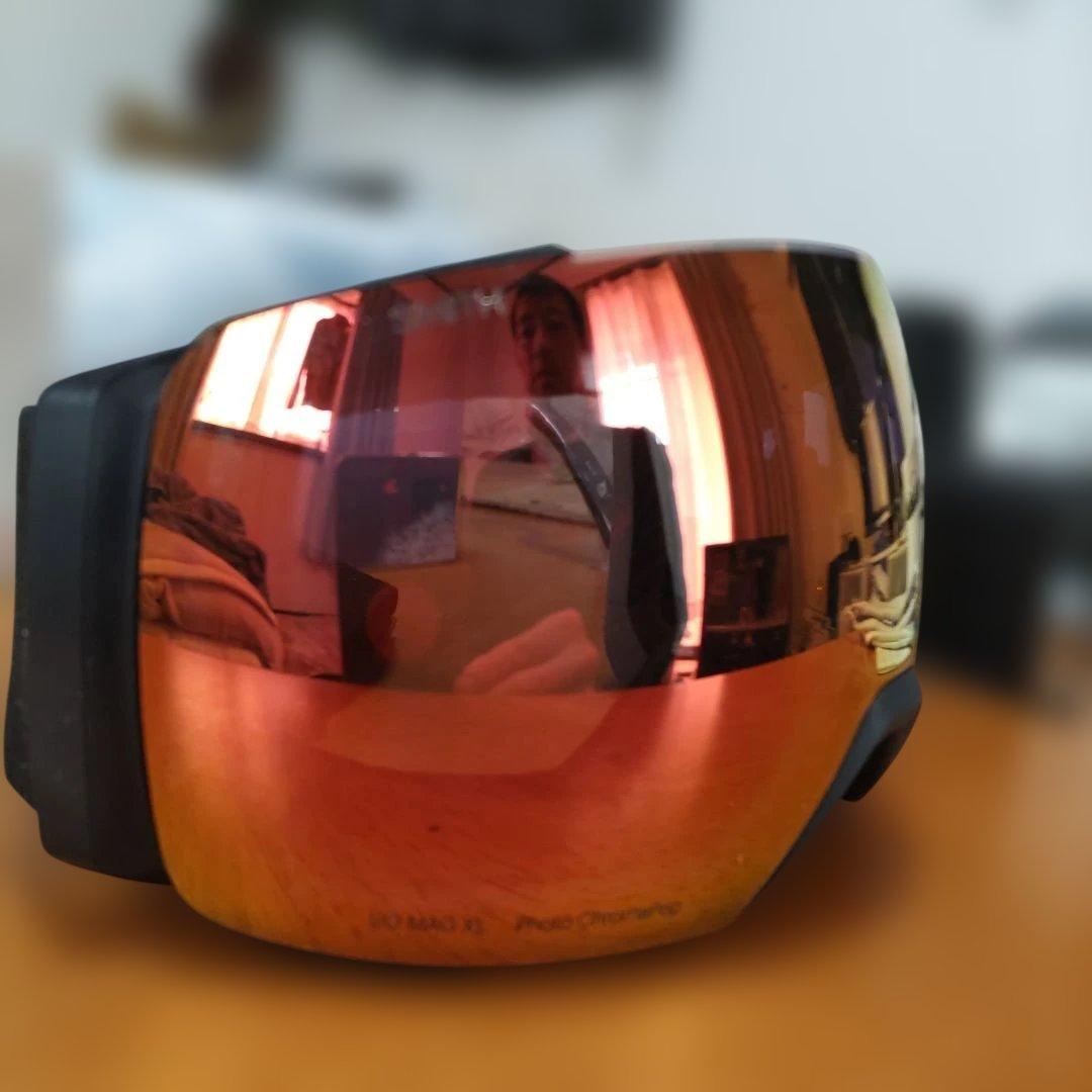 SMITH レッドミラーレンズ ゴーグル MAG XL