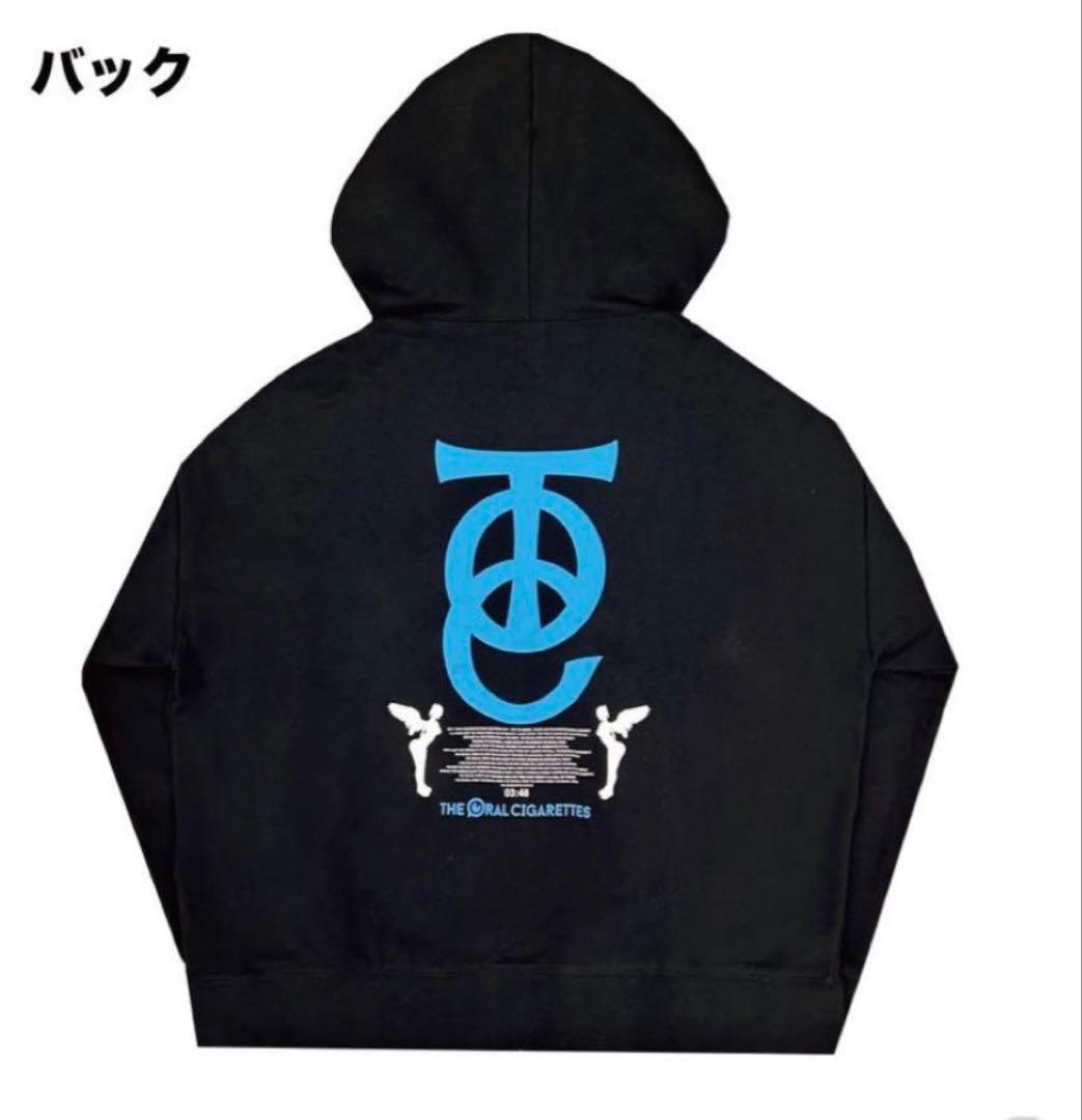 THE ORAL CIGARETTES パーカー XL