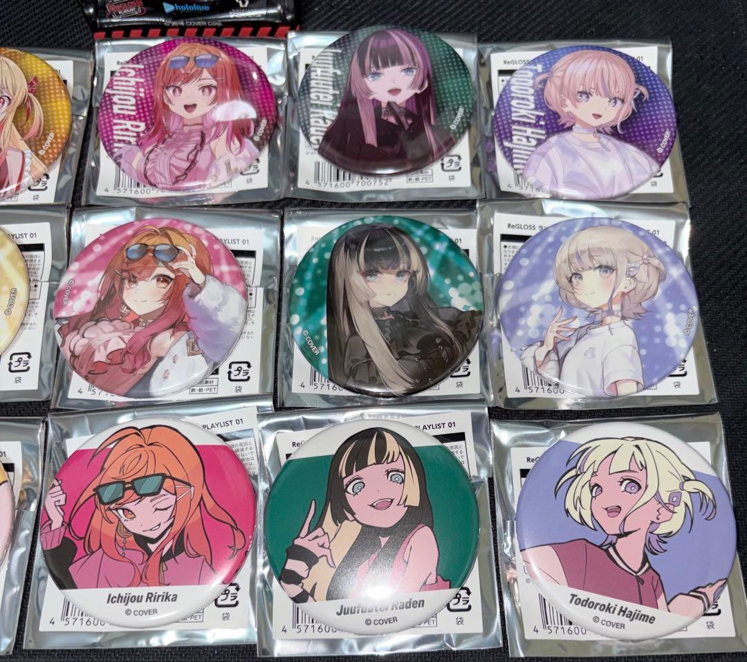 ReGLOSS’s PLAYLIST 01 缶バッジ