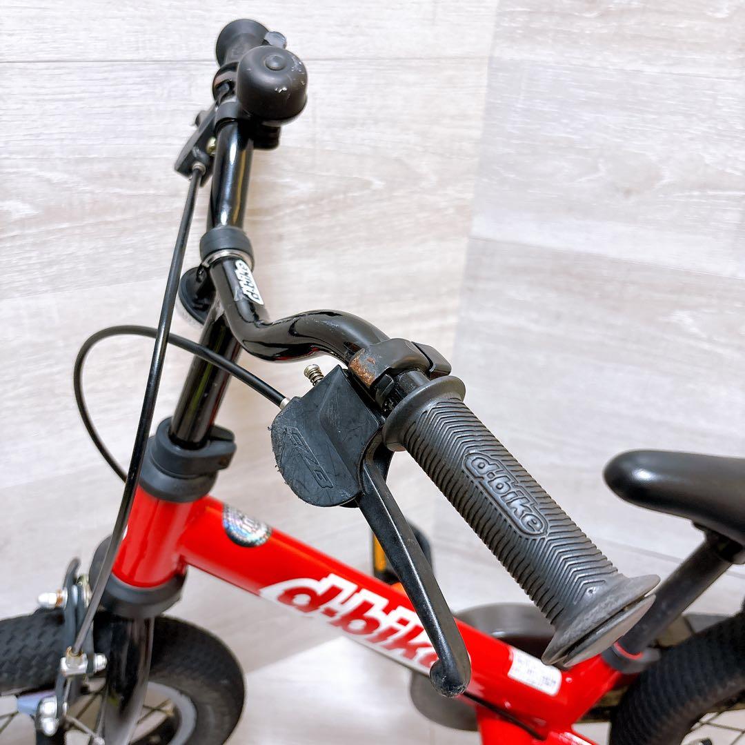 ディーバイク d-bike MASTER12 赤　レッド　キックバイク