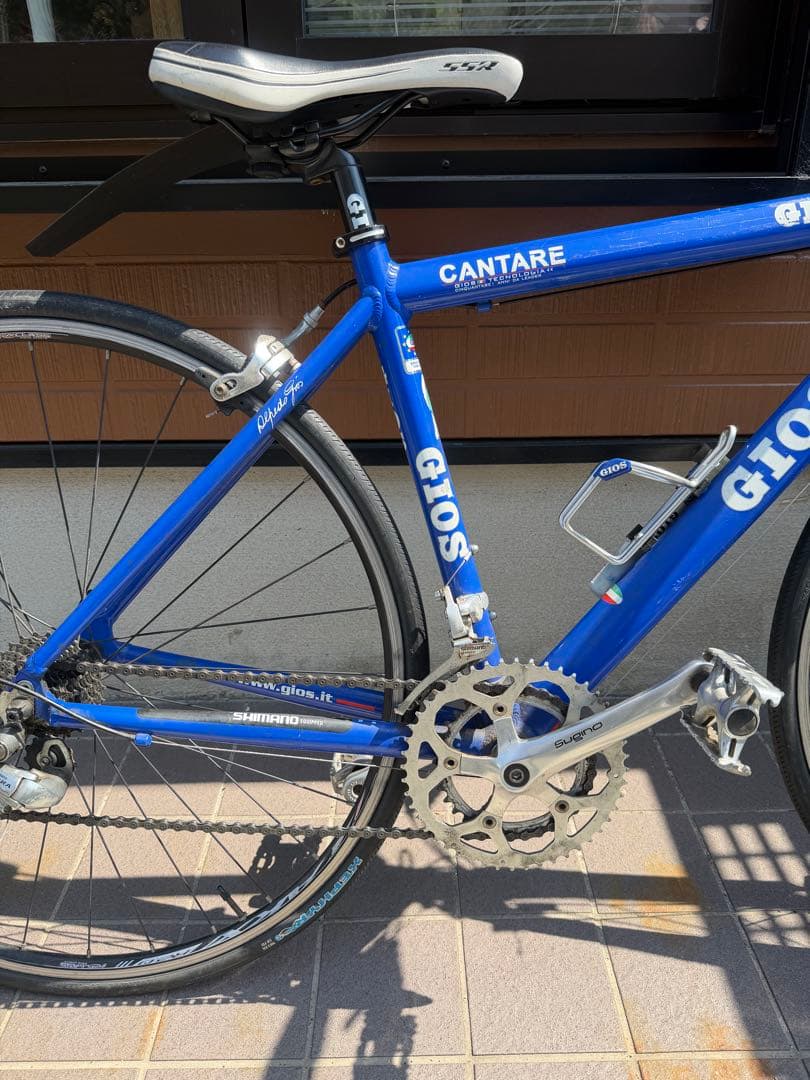 【手渡し希望】GIOS CANTARE シマノティアグラ　青色 アルミフレーム
