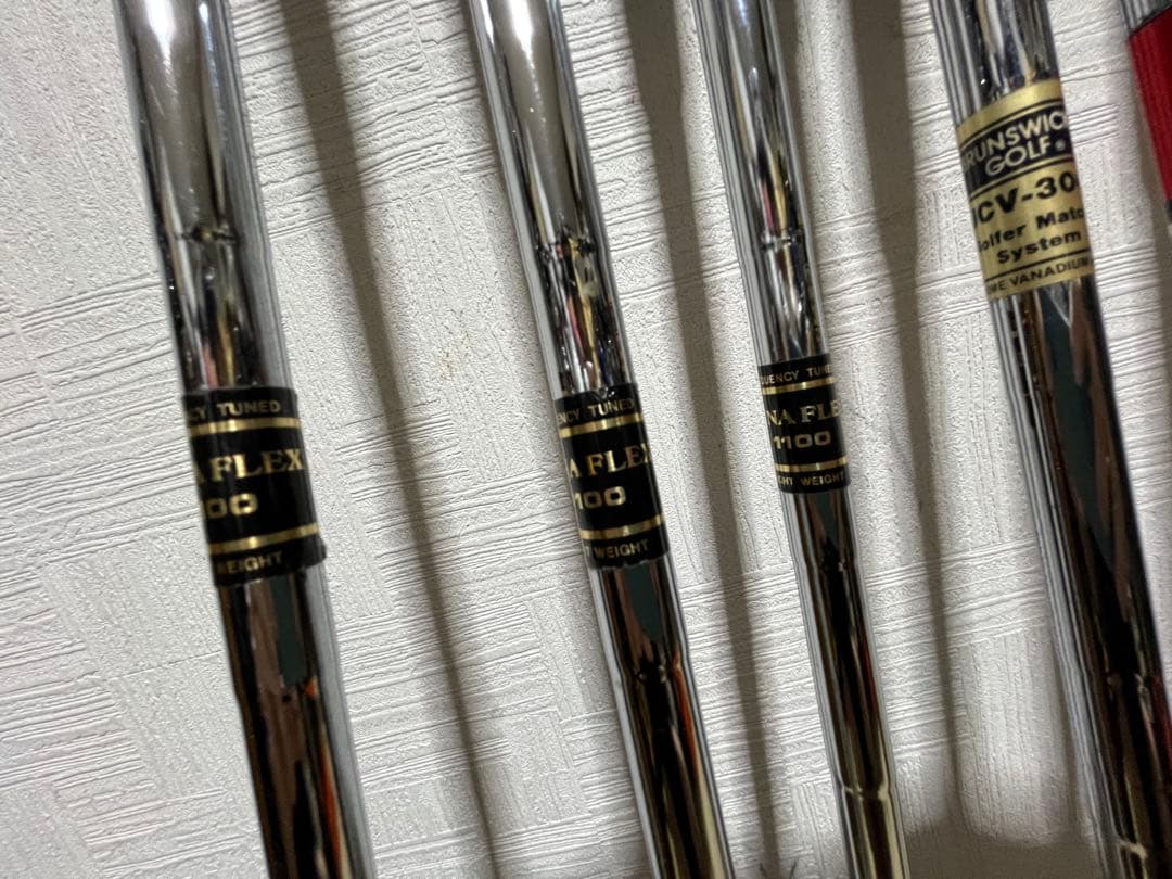 激レア！美品！ミズノ　ＭＩＺＵＮＯ　ＭＳ-801等高級パシモンウッド８本セット