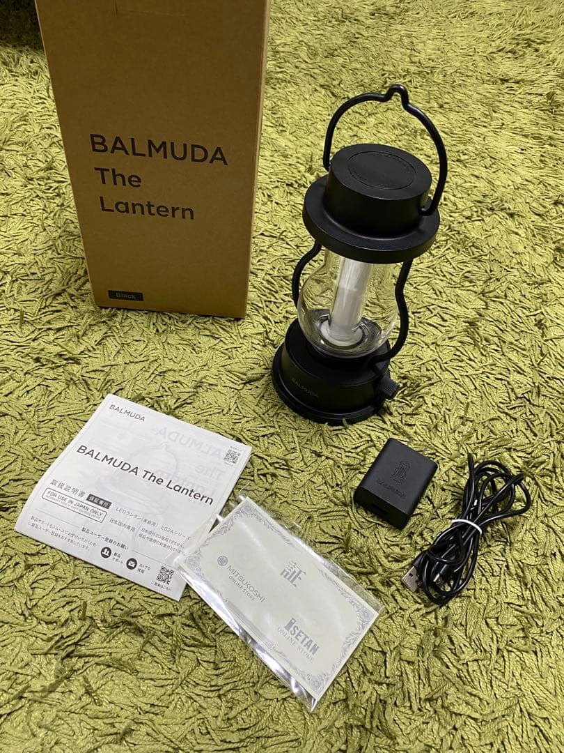 BALMUDA / The Lantern / L02A-BK / ブラック
