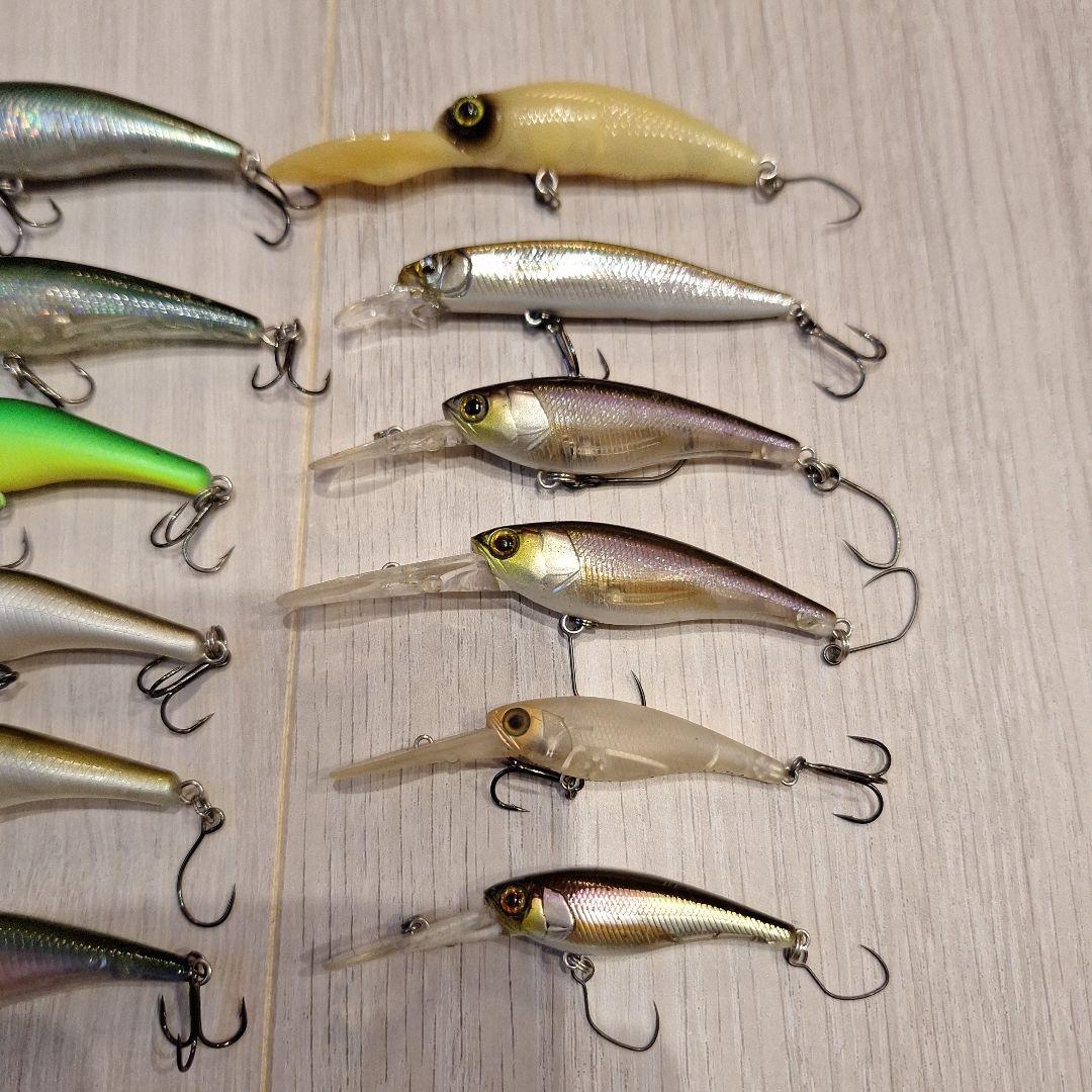 【まとめ売り】　バス　トラウト　シャッド　ルアー　ソウル　SMなど　12個セット