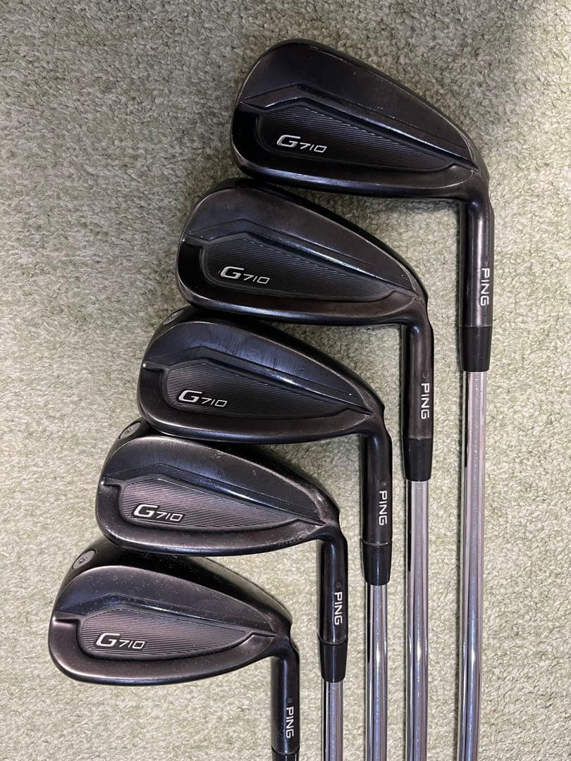 【お茄子】　PING G710 アイアンセット 6-PW 5本