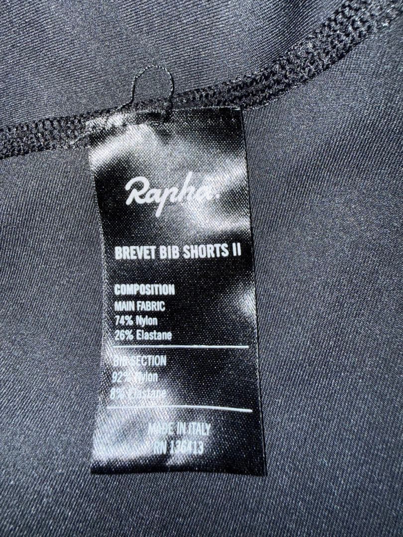 値下げ　Rapha Brevet Bib Shorts II 黒　サイズM