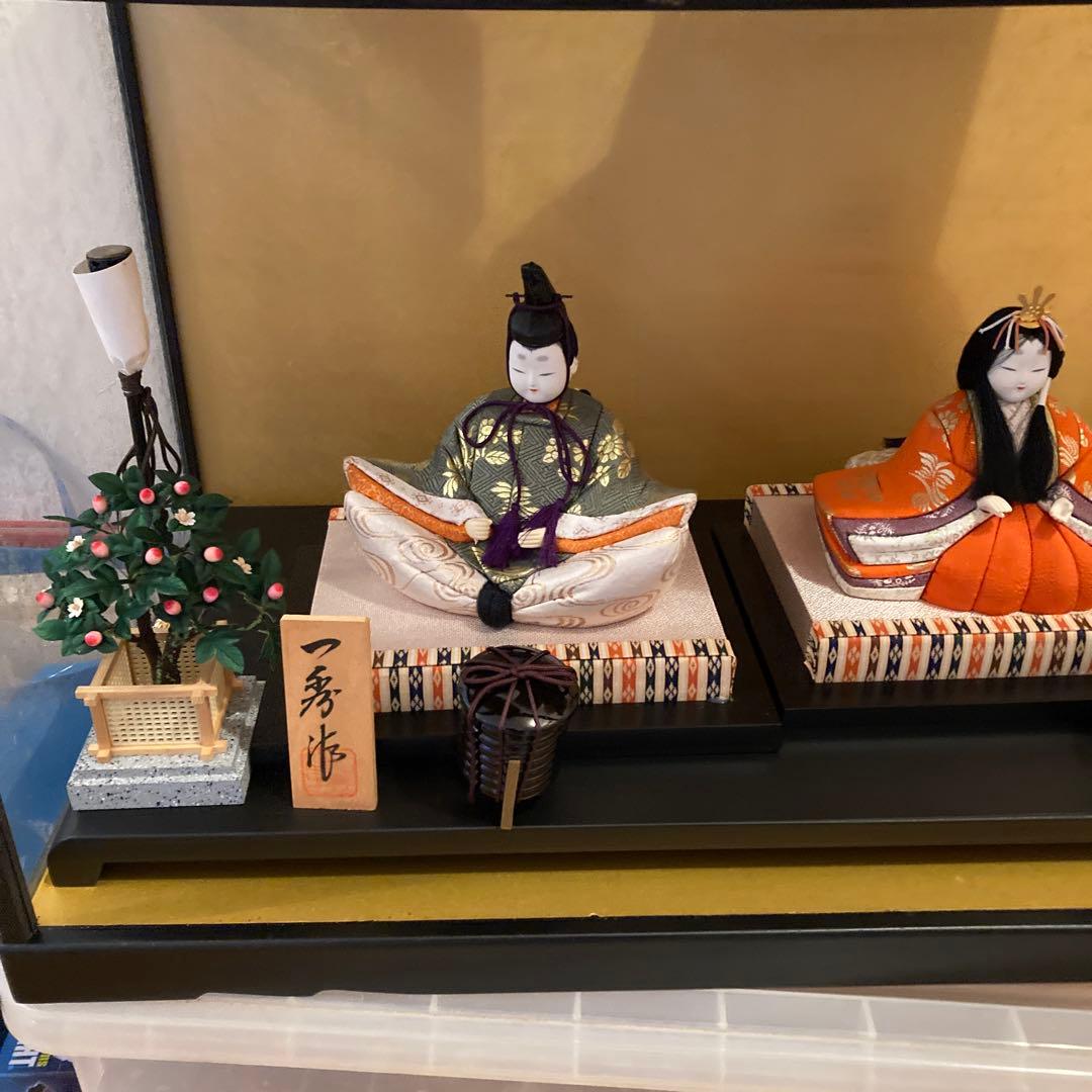 雛人形 伝統的な陶器製