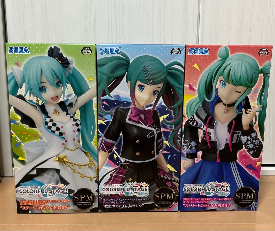 プロセカ fスーパープレミアムフィギュア 初音ミク コンプリートセット
