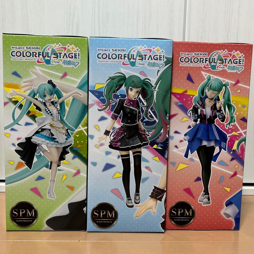 プロセカ fスーパープレミアムフィギュア 初音ミク コンプリートセット