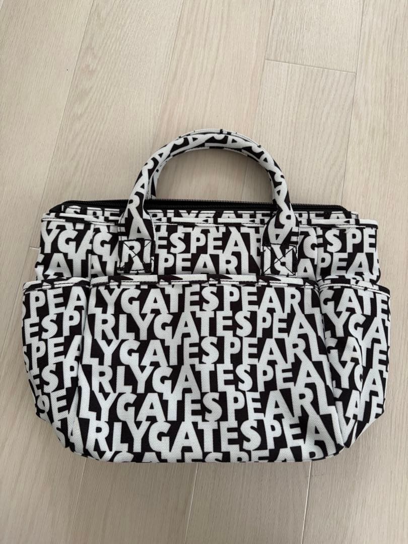 新品！PEARLY GATES ミニトートバッグ　ラウンドバッグ