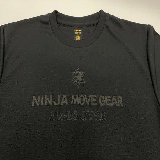 パワーアップ シャツ (黒S)［NINJAムーブギア］肩こり腰痛改善 予防効果も