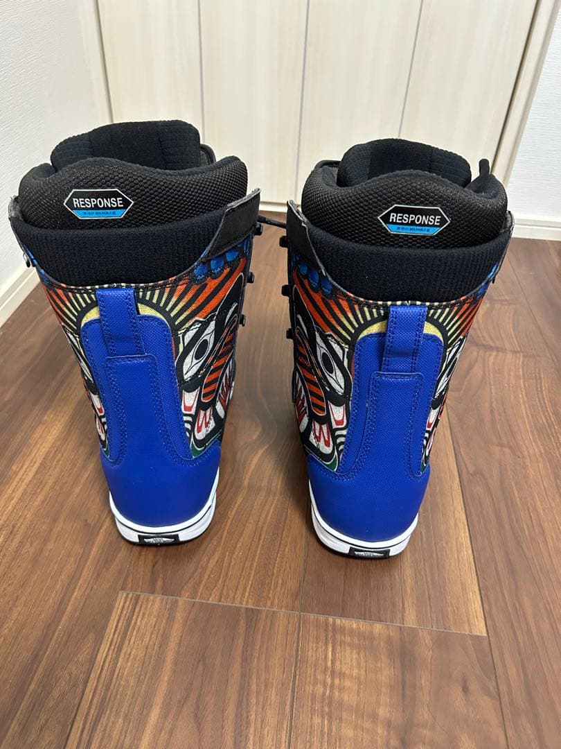 vans RESPONSE スノーボードブーツ ブラック/ブルー