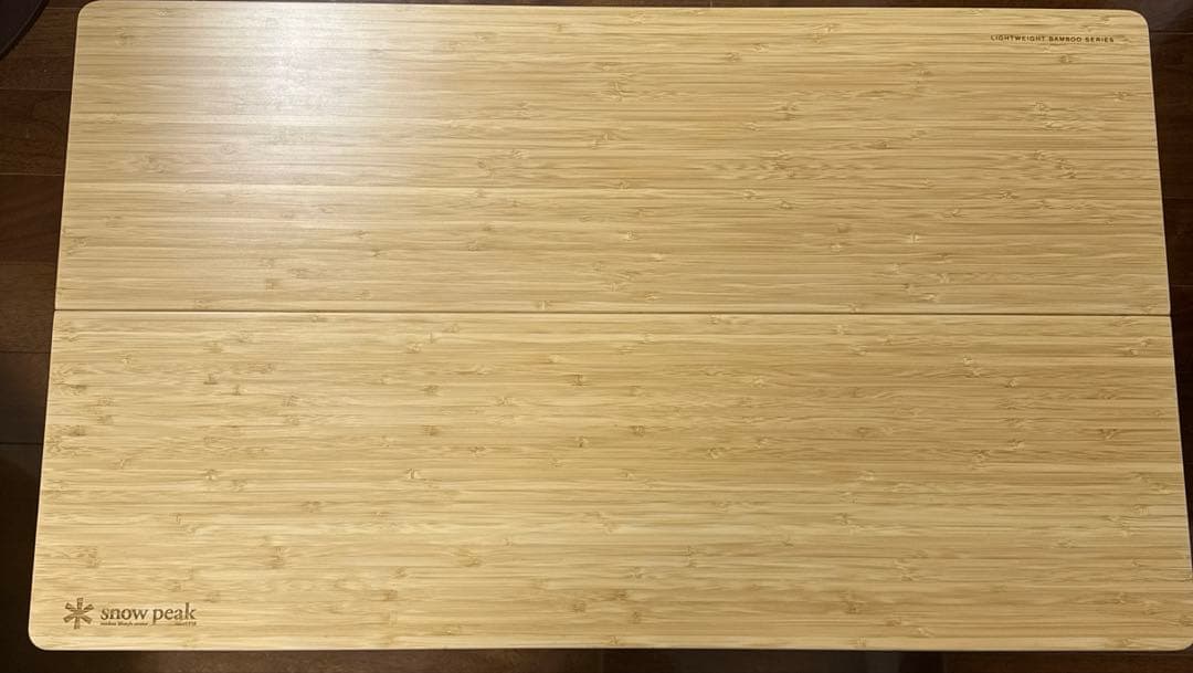 スノーピーク　ワンアクションローテーブル Light Bamboo
