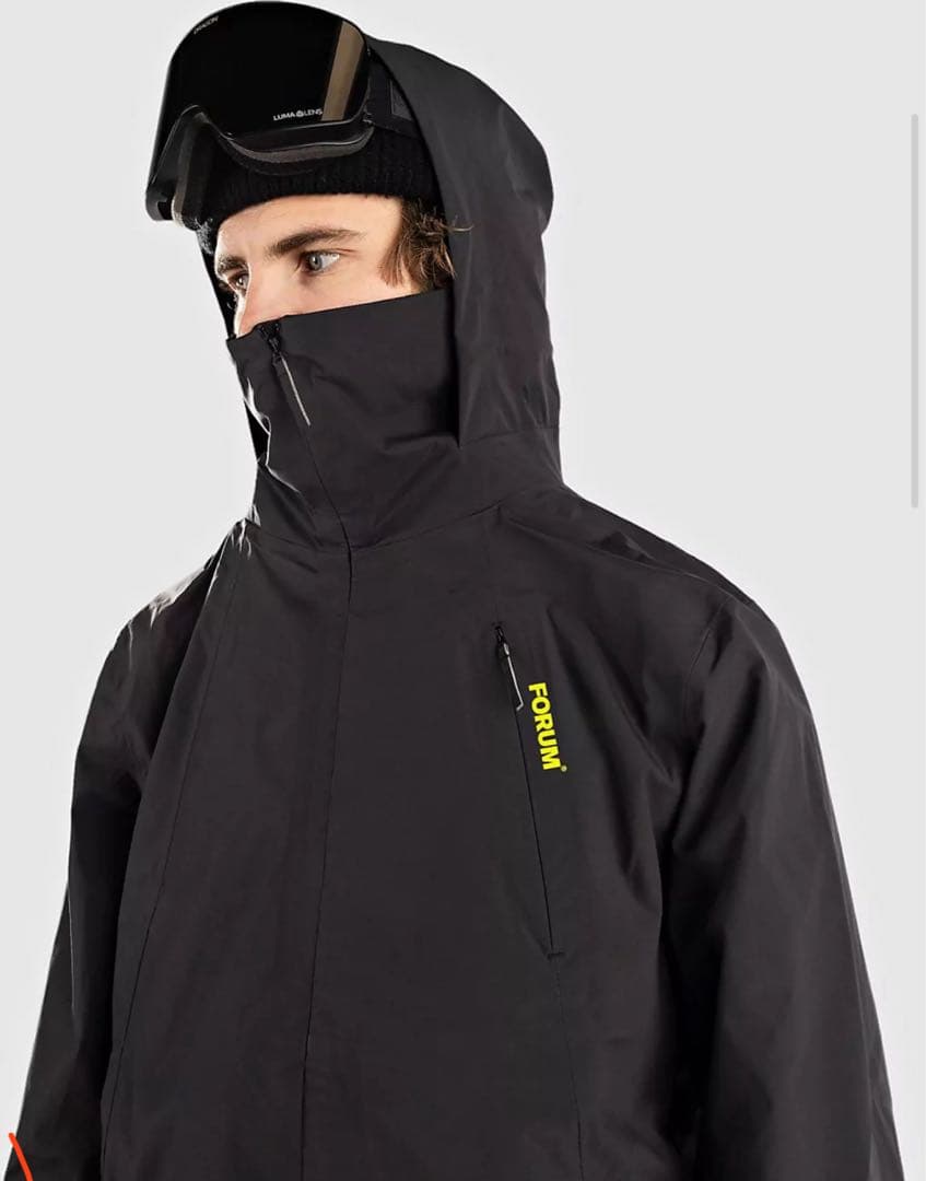 スノーボード FORUM 3-LAYER ALL-MOUNTAIN JACKE BLACK