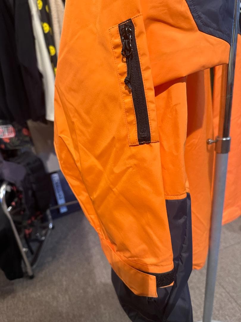 HELLOID スノーボードウエアー　ANORAK RAGLAN オレンジ L