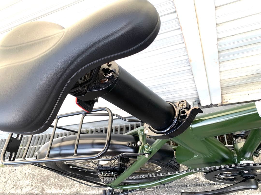 送料無料EENOURディスクMTB折り畳み電動アシスト自転車20インチ動作確認済