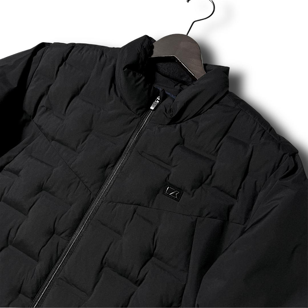 XL カッターアンドバック 2.5万 海外モデル 中綿 ハイネックジャケット 黒
