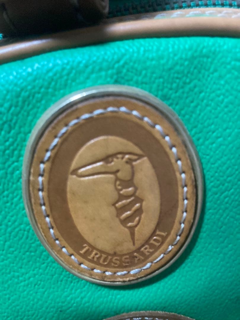 昭和レトロ 希少 ヴィンテージ TRUSSARDI トラサルディ キャディバッグ