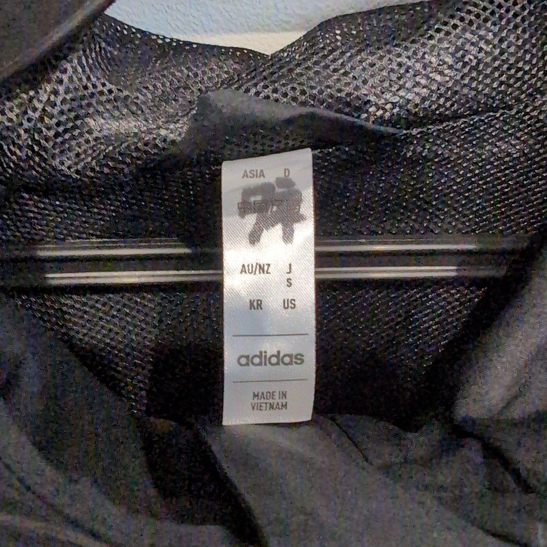 adidas 日本代表 ウィンドブレーカー 黒　Sサイズ