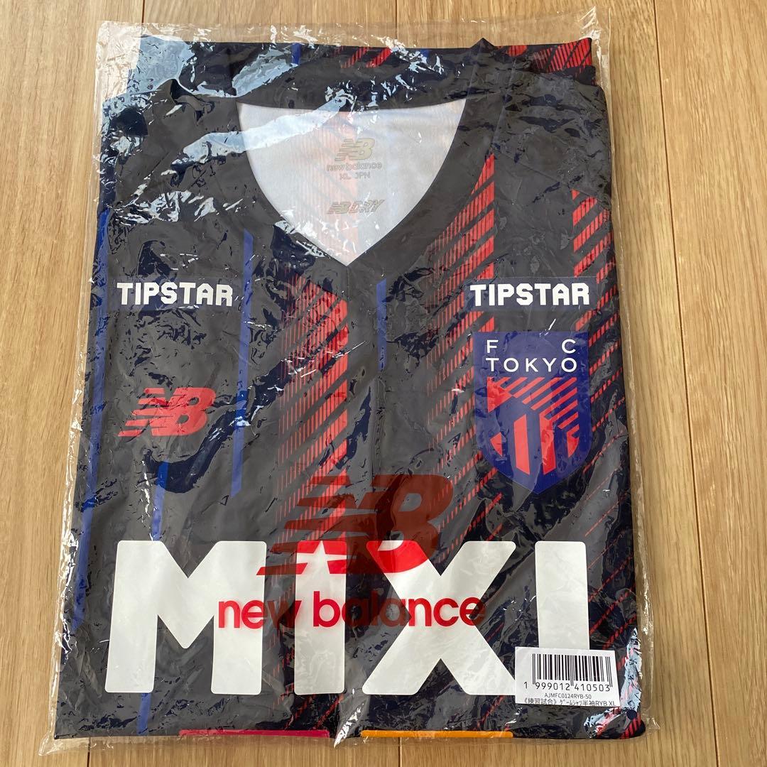 2024 FC東京 トレーニングマッチ用　ゲームシャツ半袖　ＸＬ　未使用品