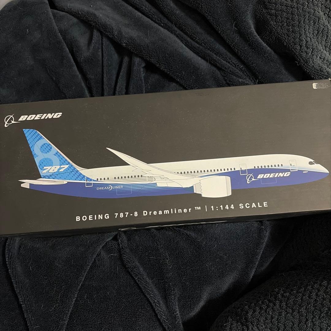 パックミン　Pacmin 787-8 飛行機模型 1/144