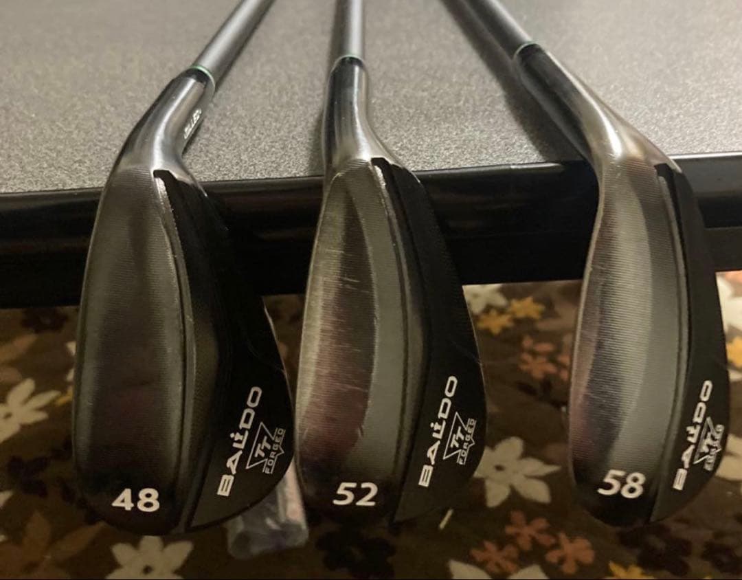 《希少品》ウェッジ 3本セット（48 52 58） バルドTTフォージド ※レア