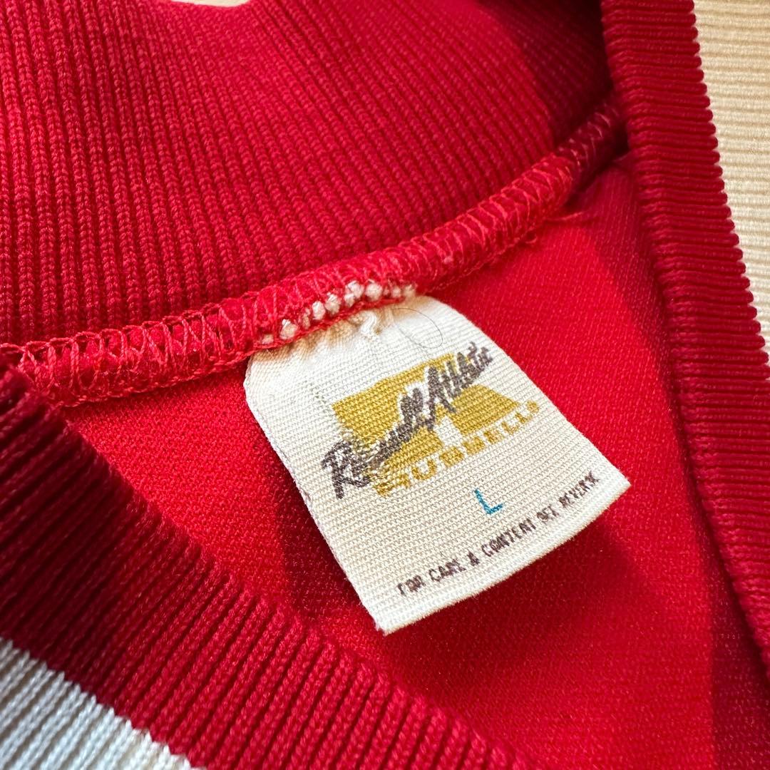 1970-1980s Vintage 金タグ russell athletic