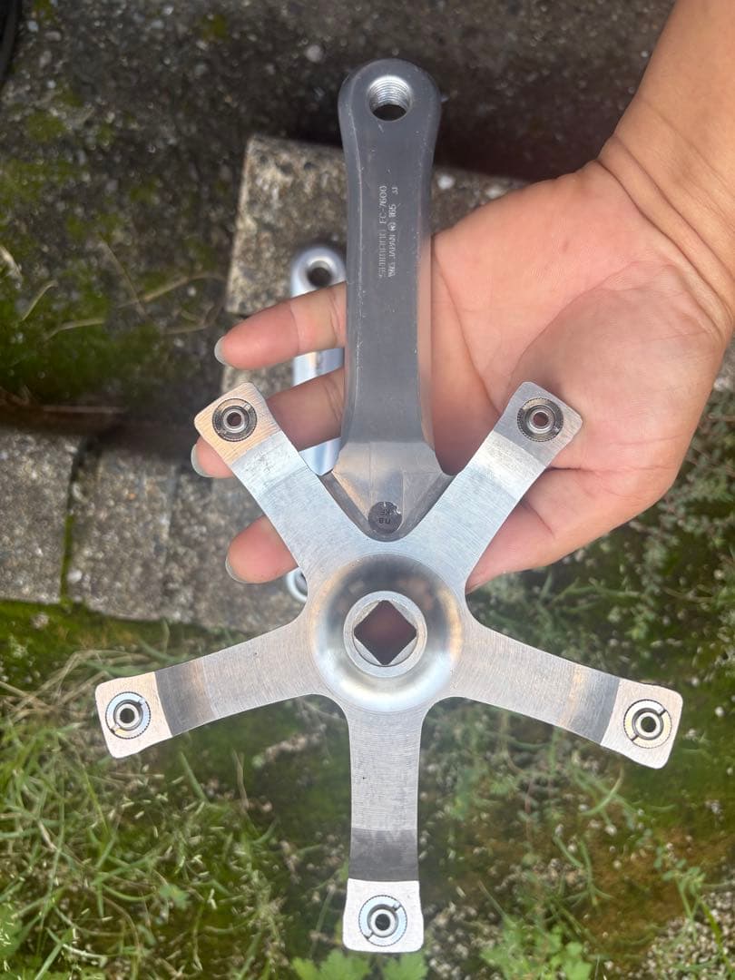 DURA ACE クランク　165 中古　競輪