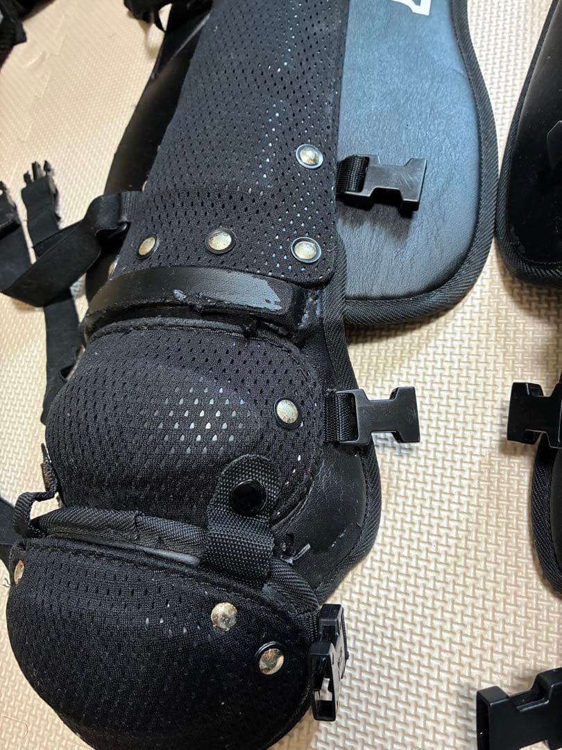 ミズノプロ 野球 審判用レガース アンパイア 防具 Mizuno Pro