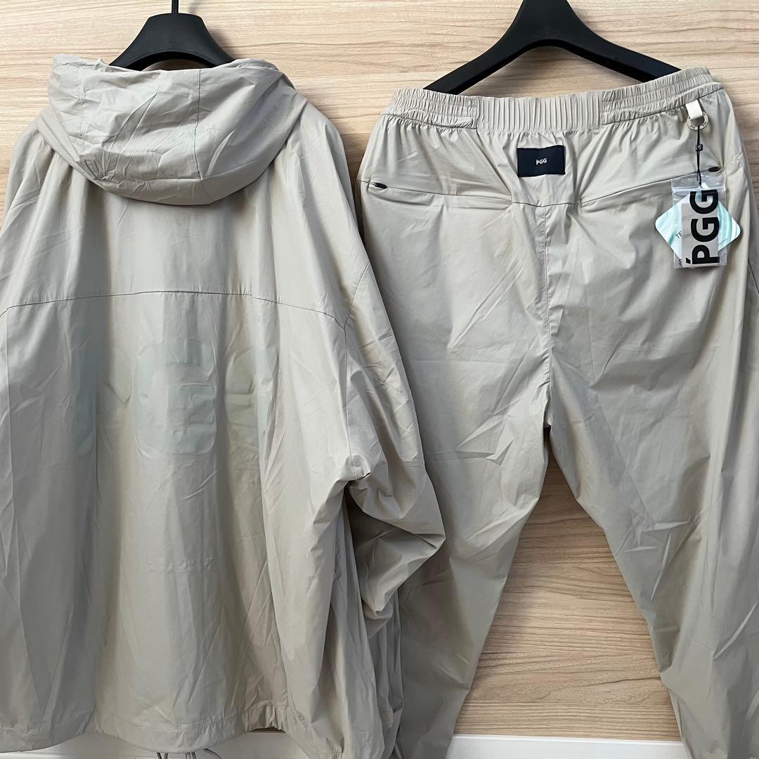 新品★104,500円PGG パーリーゲイツ 春夏ゴルフセットアップ ベージュ５