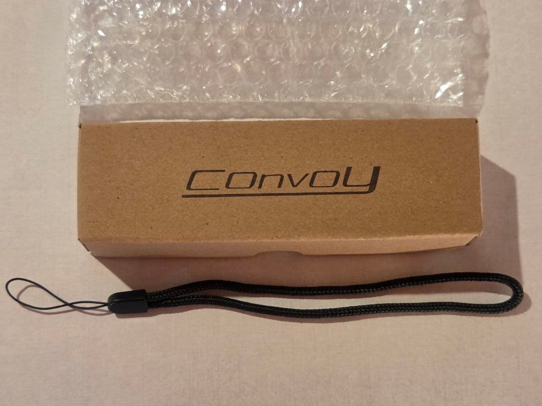 Convoy S2+チタンTitanium 519a 4500K新品バッテリー付