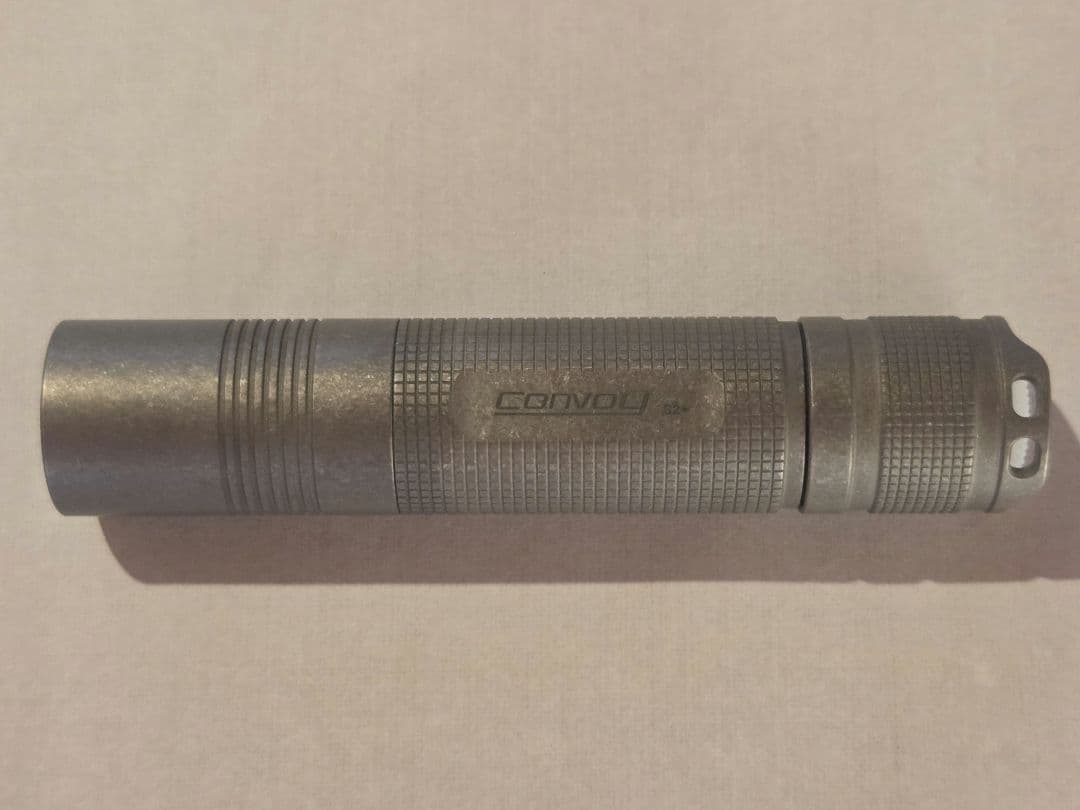 Convoy S2+チタンTitanium 519a 4500K新品バッテリー付