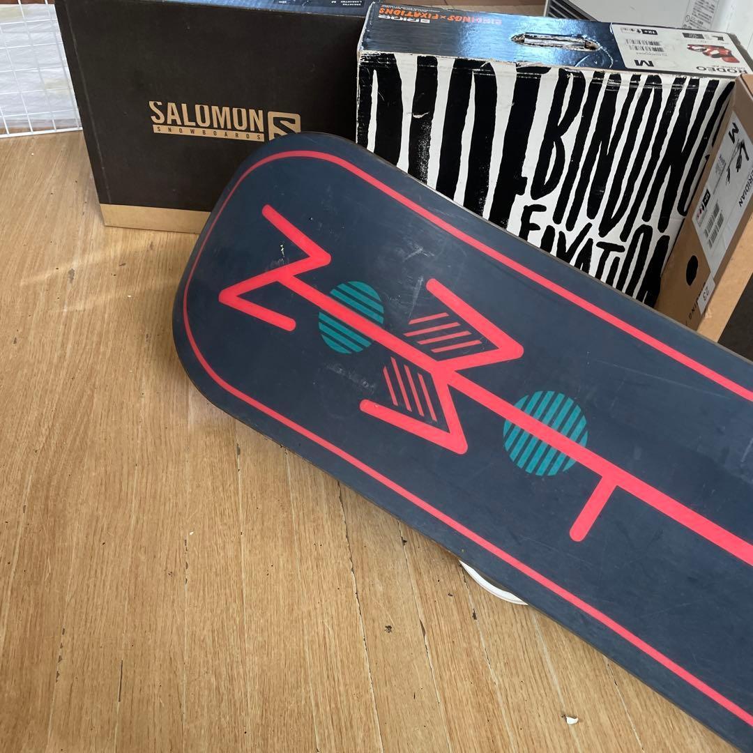 SALOMON　DESIRE143　サロモン　バイン付　スノーボードセット