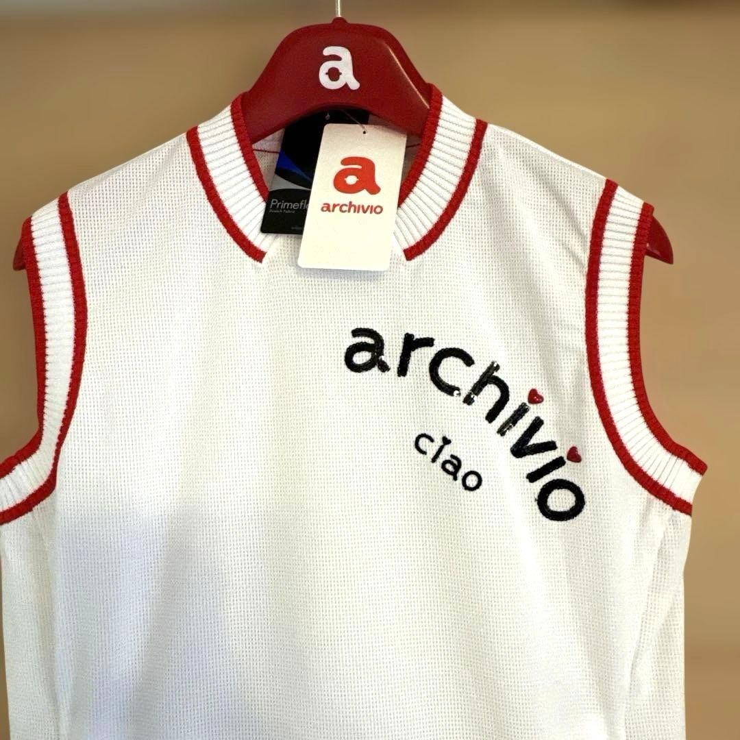 新品 未使用 ★ アルチビオ archivio レディース ゴルフ ベスト