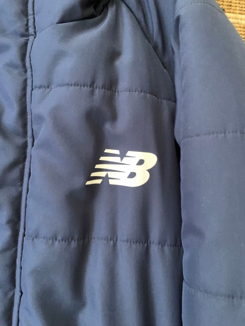 【新品未使用】New Balance/ネイビー/ベンチコート/メンズM