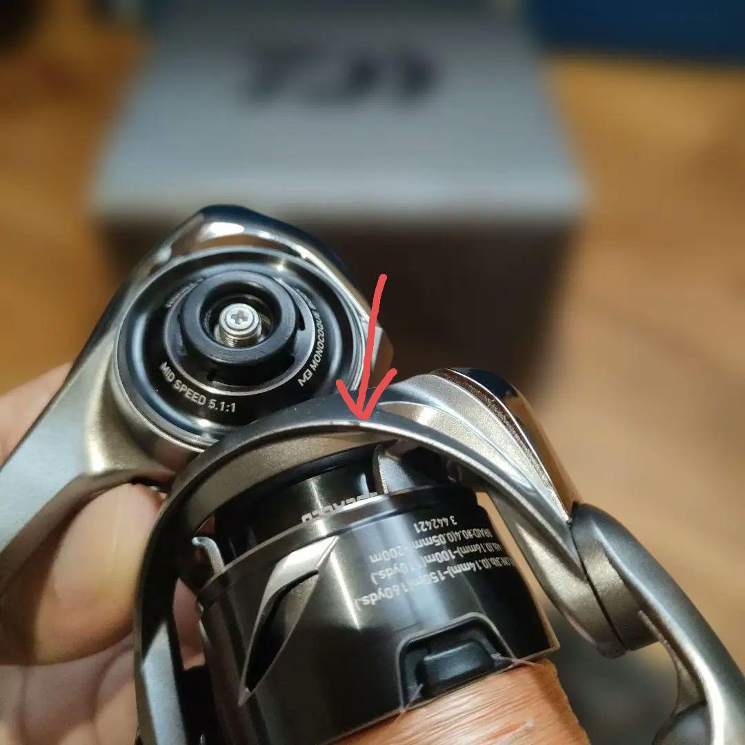 DAIWA 25CALDIA FC LT2000S 　つーです。