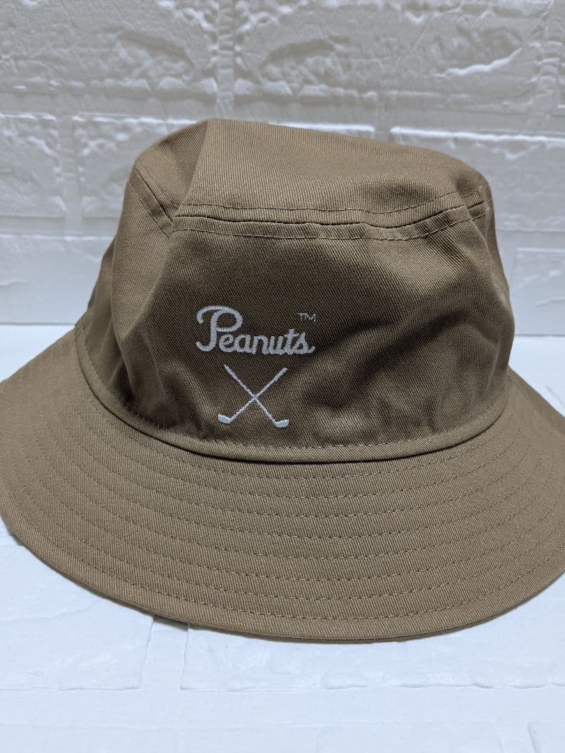 限定値下げ★NEWERA スヌーピー　バケットハット ベージュ バケハ　ゴルフ
