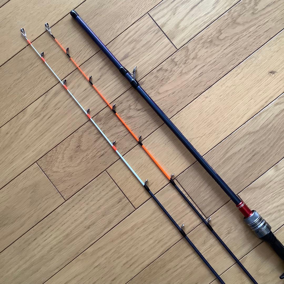 タイラバ　タチウオ　1.68m 2WAYロッド&デジタルカウンター付ベイトリール