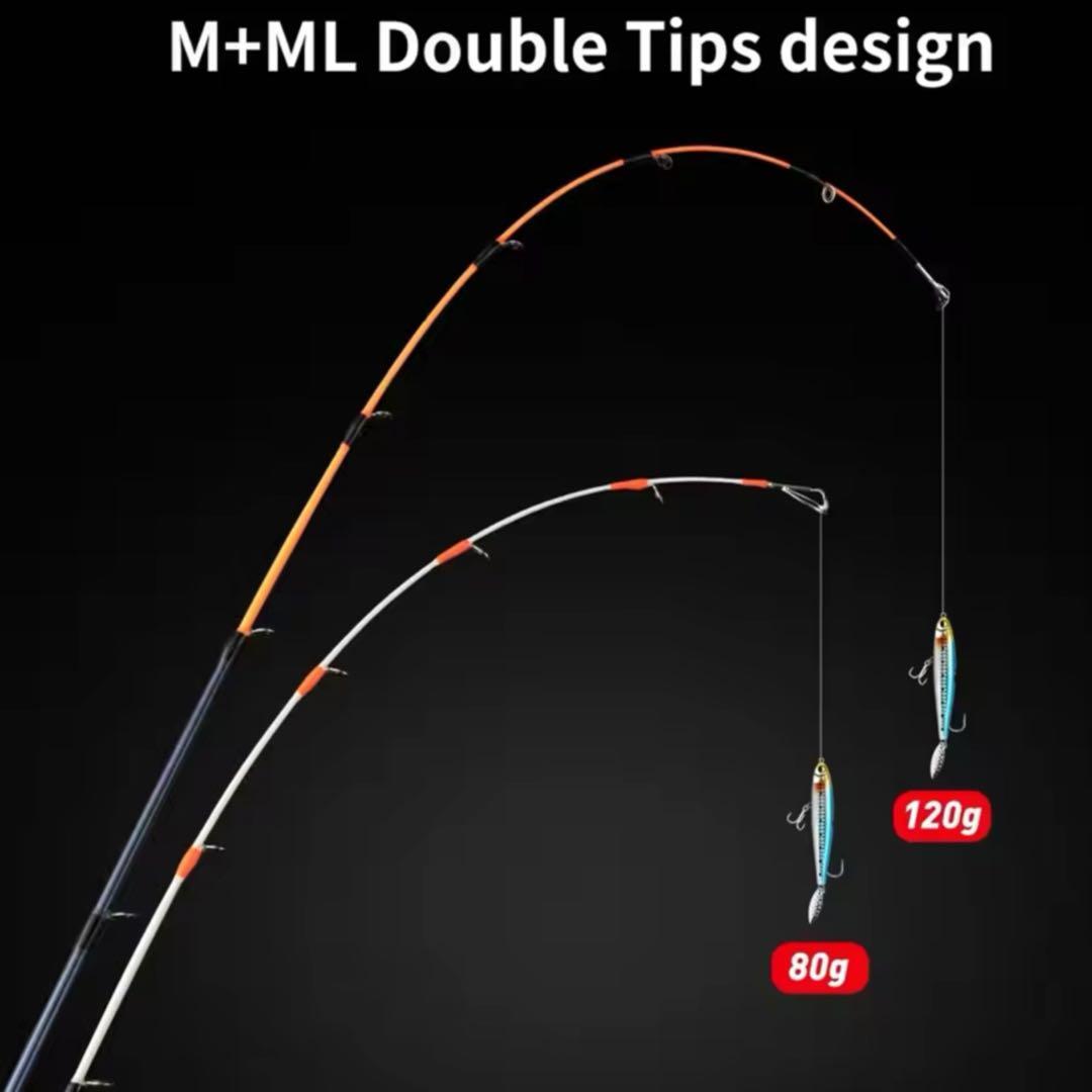 タイラバ　タチウオ　1.68m 2WAYロッド&デジタルカウンター付ベイトリール