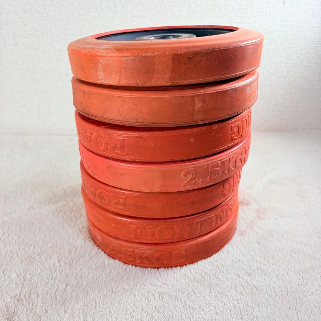 FightingRoad ダンベルプレート2.5kg×7セット 計17.5kg