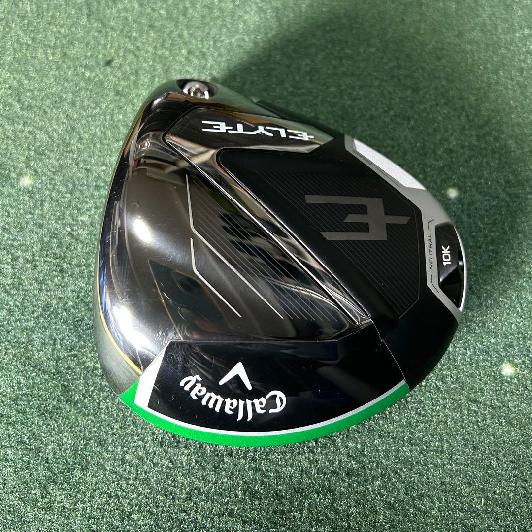 Callaway Elyte X 10kバージョン　ドライバー 10.5°ヘッド