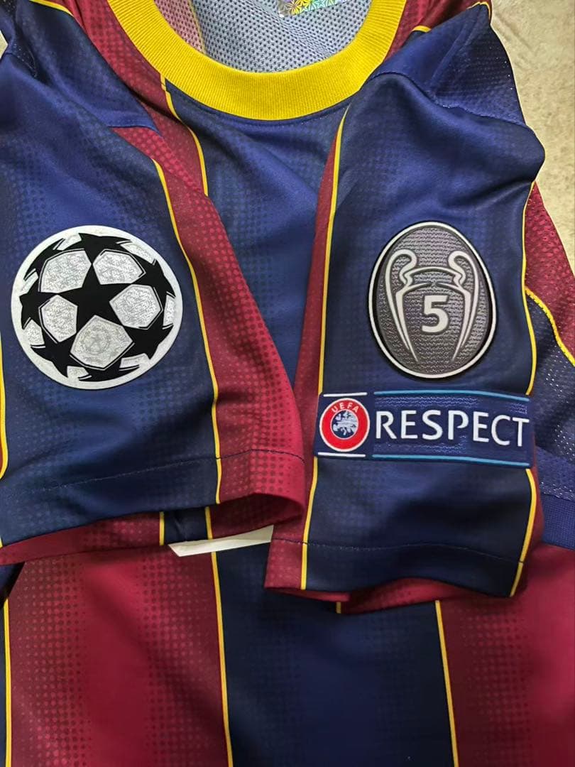 ICONS FCバルセロナ Messi メッシ 直筆サイン入り ユニフォーム