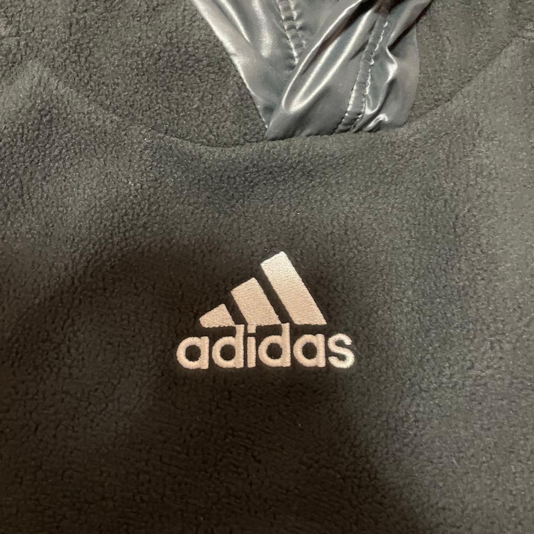 adidas フード付き野球フリース
